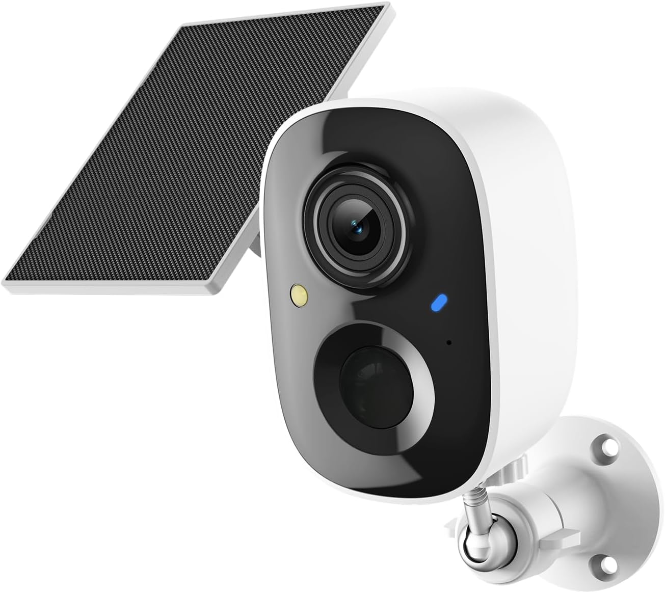 CORE 2K Solar Wireless Security Camera 1-Pack, Outdoor WiFi, AI Motion Detection, Color Night Vision, 2-Way Audio, IP65 — front view